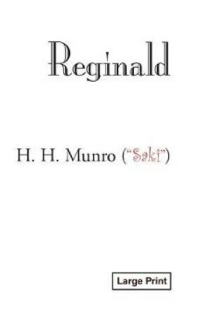 Cover of Reginald, Large-Print Edition