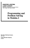 Book cover for Programming and Problem Solving in Modula 2