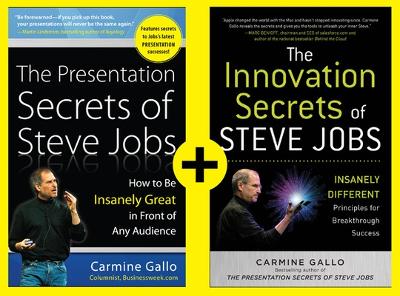 Book cover for Business Secrets of Steve Jobs: Presentation Secrets and Innovation Secrets All in One Book! (eBook Bundle)