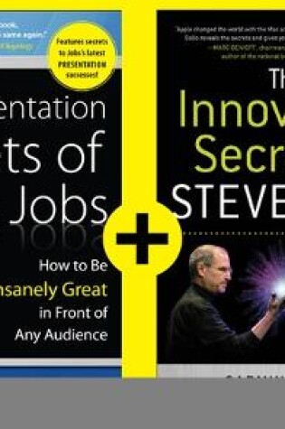 Cover of Business Secrets of Steve Jobs: Presentation Secrets and Innovation Secrets All in One Book! (eBook Bundle)