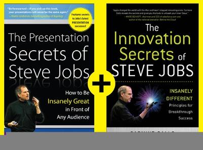 Book cover for Business Secrets of Steve Jobs: Presentation Secrets and Innovation Secrets All in One Book! (eBook Bundle)