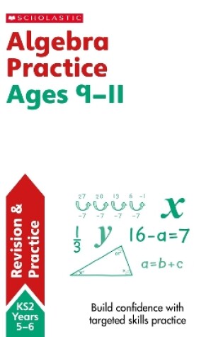 Cover of Algebra Ages 10-11