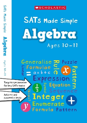 Book cover for Algebra Ages 10-11