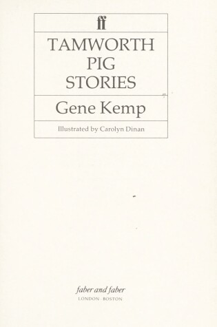 Cover of Tamworth Pig Stories