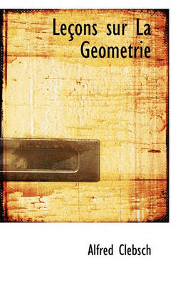 Book cover for Lecons Sur La Geometrie
