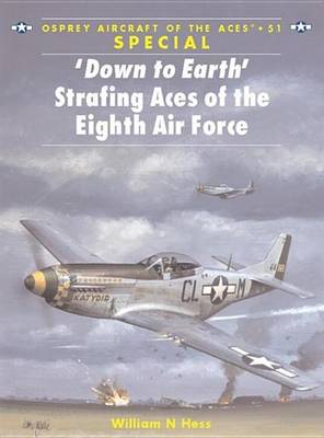 Book cover for Down to Earth Strafing Aces of the Eighth Air Force