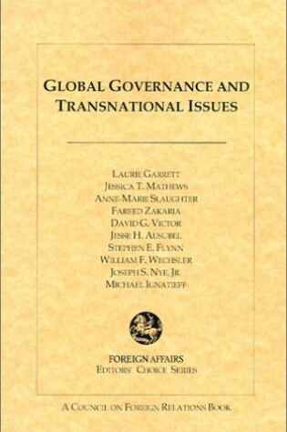 Cover of Global Governance and Transnational Issues