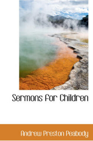 Cover of Sermons for Children