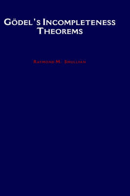 Cover of Goedel's Incompleteness Theorems