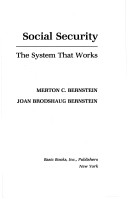 Book cover for Social Security