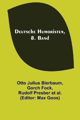 Book cover for Deutsche Humoristen, 8. Band