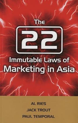 Book cover for The 22 Immutable Laws of Marketing in Asia