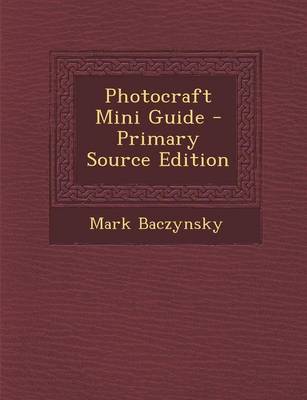 Book cover for Photocraft Mini Guide