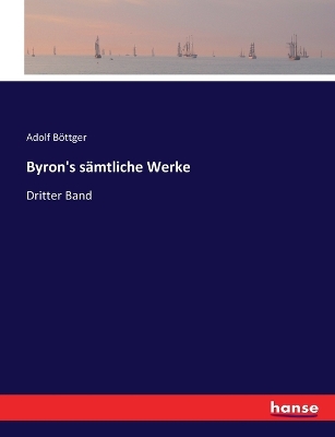 Book cover for Byron's sämtliche Werke