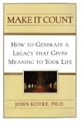 Cover of Make It Count