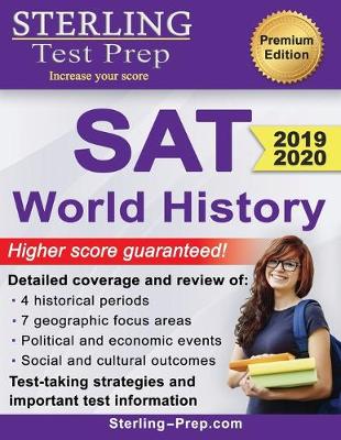 Book cover for Sterling Test Prep SAT World History