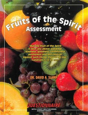 Book cover for Fruit of the Spirit Assessment