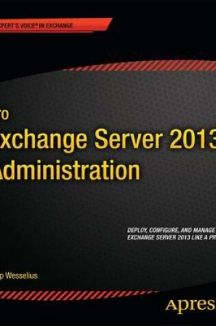 Cover of Pro Exchange Server 2013 Administration