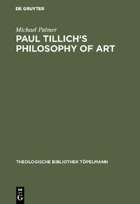 Cover of Paul Tillich's Philosophy of Art