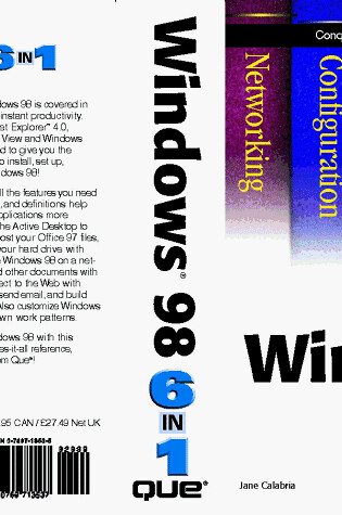 Cover of Microsoft Windows 98 6 in 1