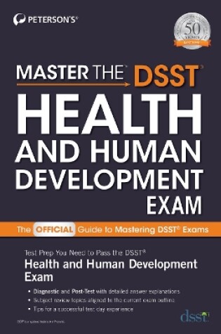 Cover of Master the DSST Health and Human Development Exam