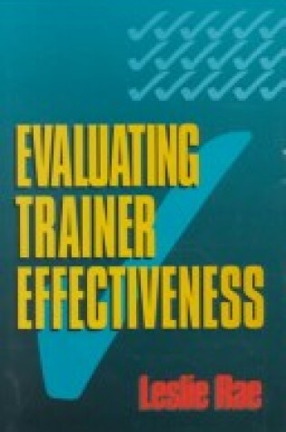 Cover of Evaluating Trainer Effective