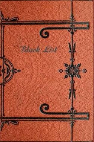 Cover of Black List (Notizbuch)