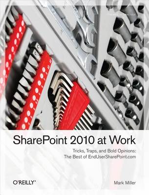 Book cover for Sharepoint 2010 at Work