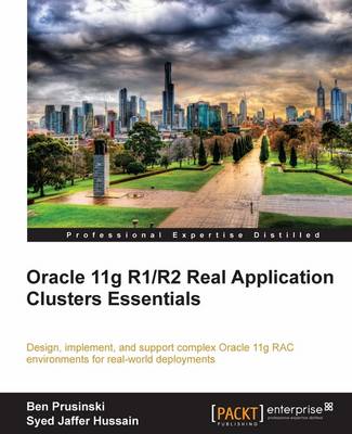 Book cover for Oracle 11g R1/R2 Real Application Clusters Essentials