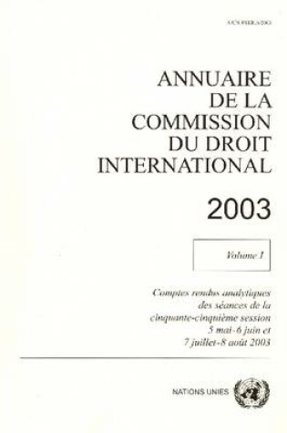 Cover of Annuaire de la commission du droit international
