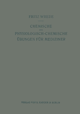 Book cover for Chemische und physiologisch-chemische Übungen für Mediziner