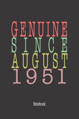 Book cover for Genuine Since August 1951