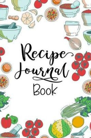 Cover of Recipe Journal Book