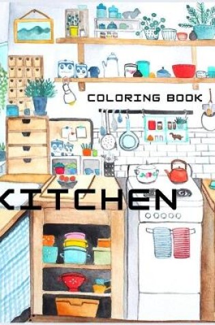 Cover of kitchen coloring book