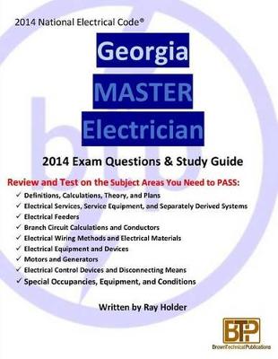 Book cover for Georgia 2014 Master Electrician Study Guide