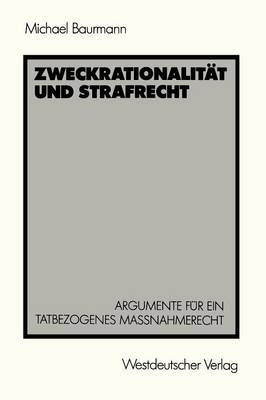 Book cover for Zweckrationalität und Strafrecht