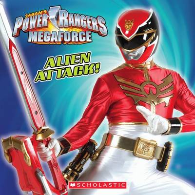 Book cover for Power Rangers Megaforce: Alien Attack!