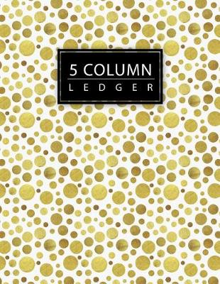 Book cover for 5 Column Ledger