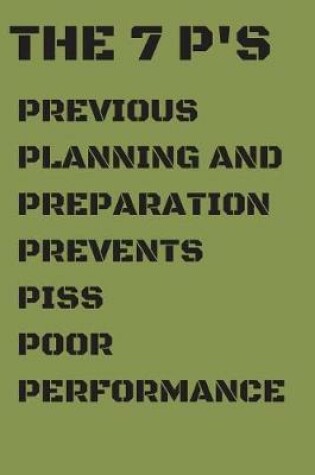 Cover of Previous Planning and Preparation Prevent Piss Poor Performance