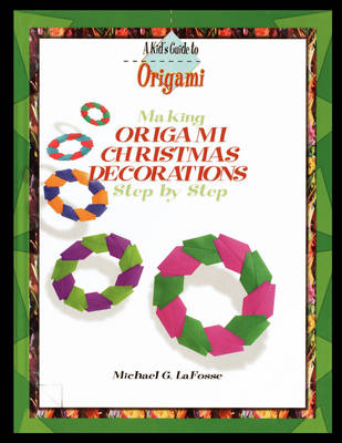 Book cover for Making Origami Christmas Decorations Step by Step