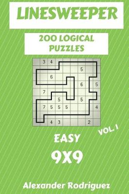 Cover of Linesweeper Puzzles 9x9 - Easy 200 vol. 1