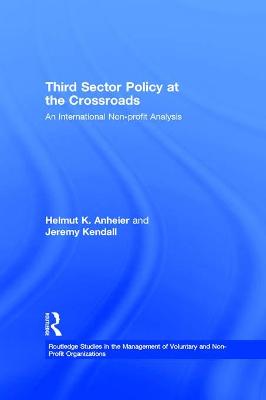 Cover of Third Sector Policy at the Crossroads