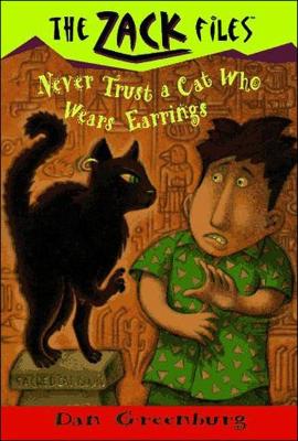 Book cover for Never Trust a Cat Who Wears Earrings