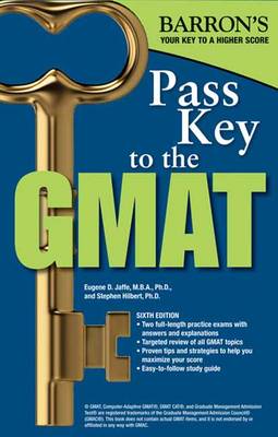 Book cover for Pass Key to the GMAT