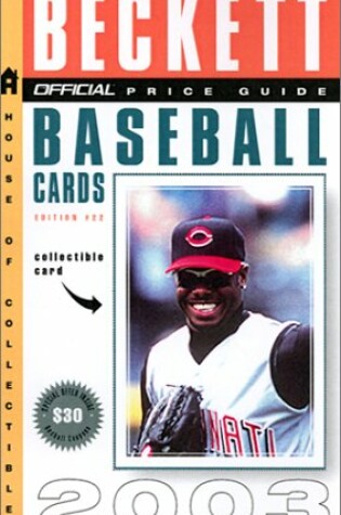 Cover of Opg Baseball Cards 2003, 22ed.