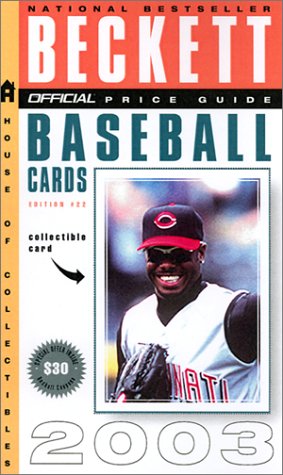 Cover of Opg Baseball Cards 2003, 22ed.