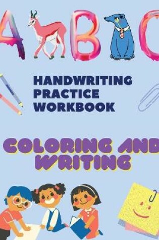 Cover of Handwriting Practice Workbook, Coloring and tracing Books