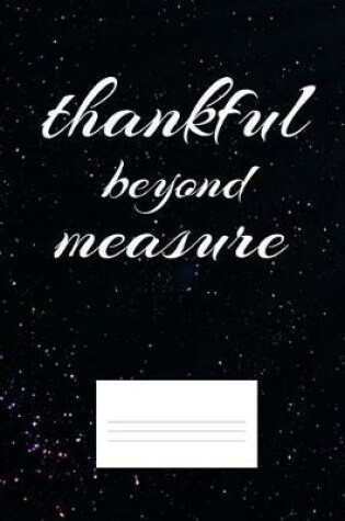 Cover of Thankful Beyond Measure