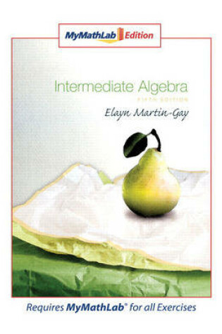 Cover of Intermediate Algebra, MyLab Math Edition