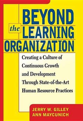 Book cover for Beyond The Learning Organization